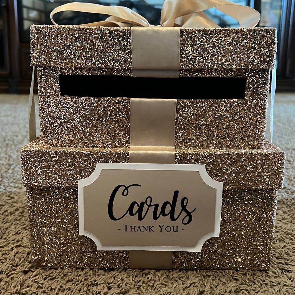 Gift card box for event (quinceanera,sweet16)